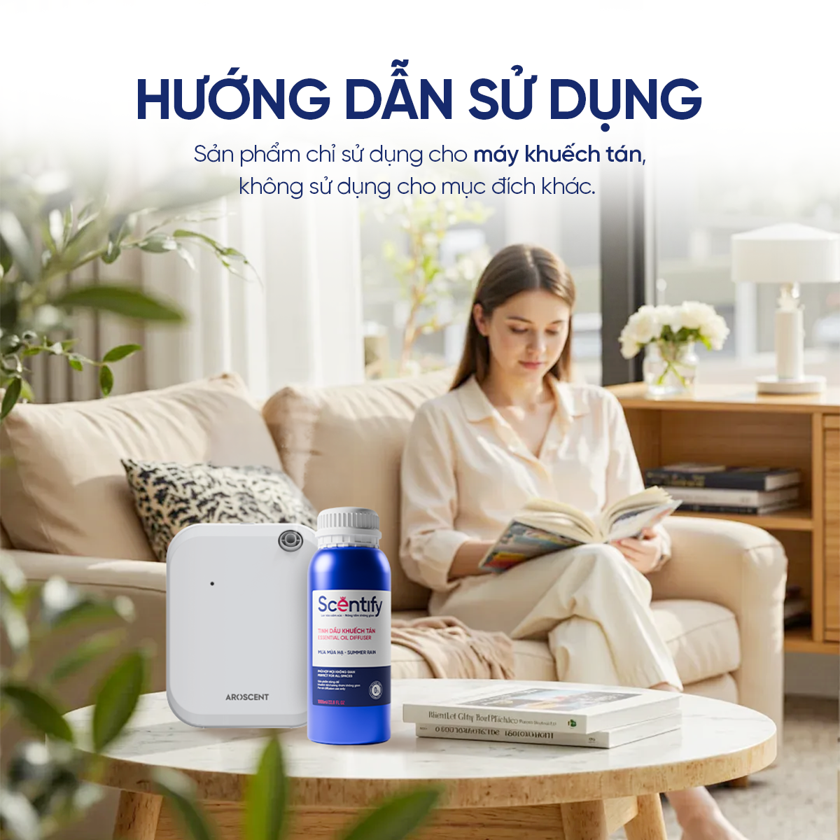 TINH DẦU KHUẾCH TÁN ESSENTIAL OIL DIFFUSER LASESCO - Ảnh 8