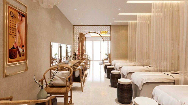 Sử dụng tinh dầu khuếch tán White Tea tại spa