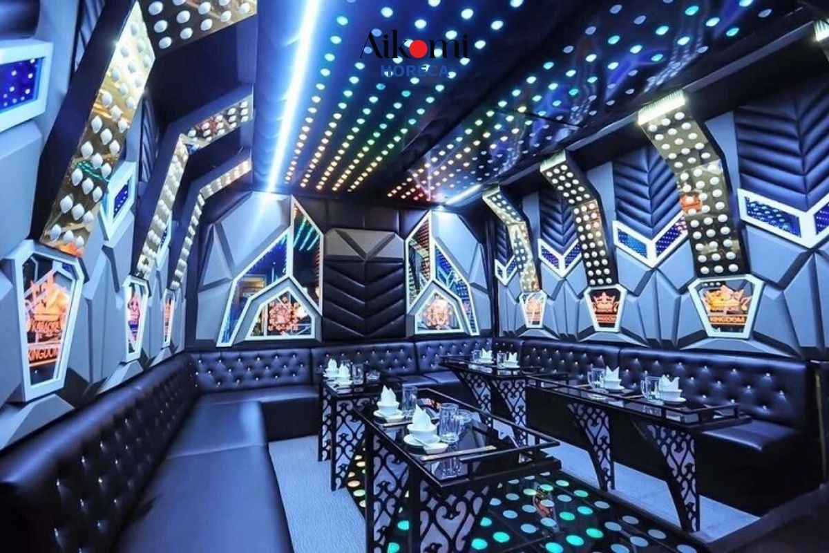 Phòng hát karaoke kết hợp ăn uống