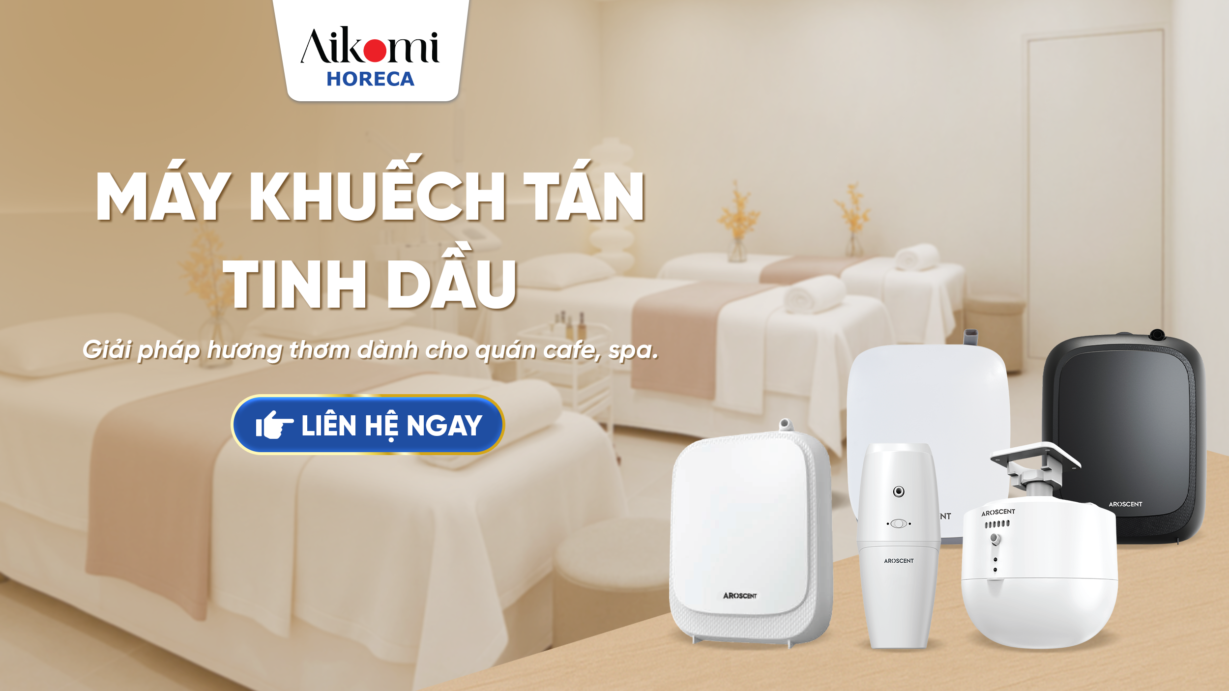 MÁY KHUẾCH TÁN TINH DẦU CHO QUÁN CAFE NÂNG TẦM TRẢI NGHIỆM KHÁCH HÀNG