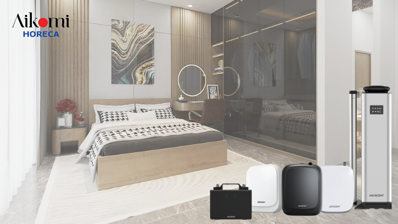 Thuê máy khuếch tán tinh dầu phun sương giá cả hợp lý tại Aikomi Horeca