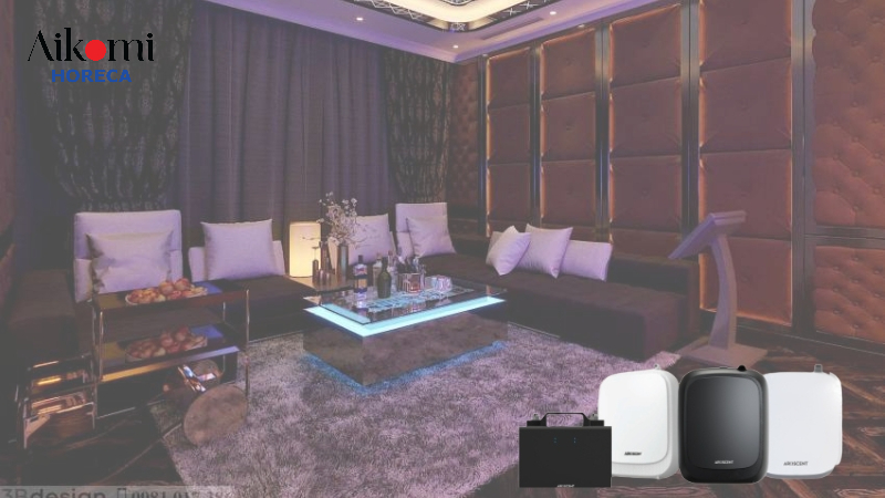 Aikomi Horeca cho thuê máy khuếch tán mùi hương cho quán karaoke