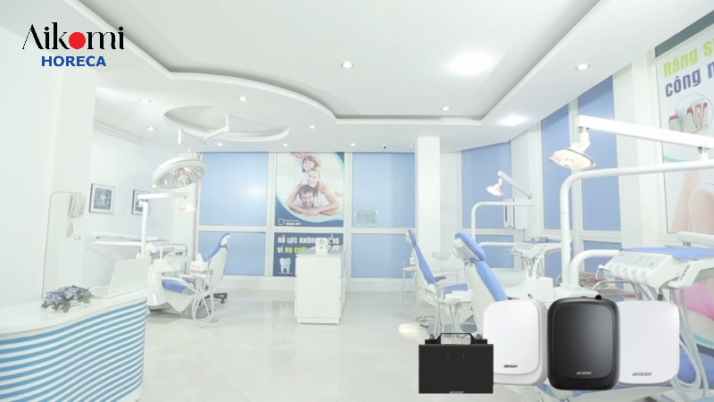 Aikomi Horeca cho thuê máy khuếch tán tinh dầu cho bệnh viện, phòng khám