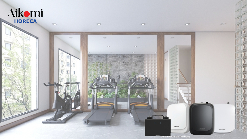 Aikomi Horeca cho thuê máy khuếch tán tinh dầu cho quán karaoke, phòng gym