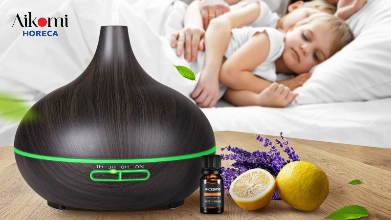 Máy khuếch tán siêu âm giúp lan tỏa hương nhẹ nhàng
