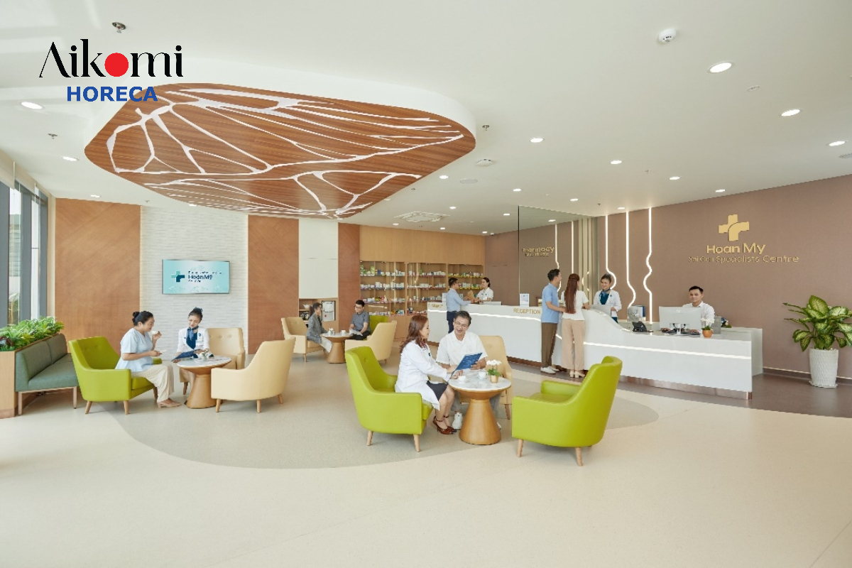 Cho Thuê Máy Khuếch Tán Tinh Dầu Cho Bệnh Viện, Phòng Khám Aikomi Horeca