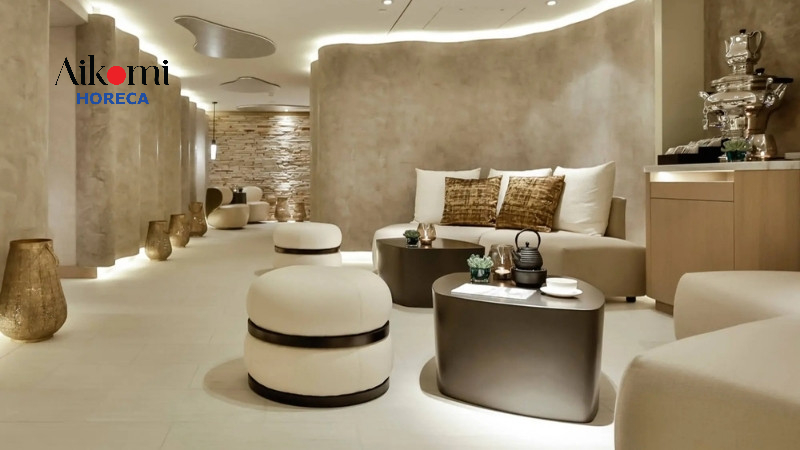 Không gian spa, massage nên ứng dụng máy khuếch tinh dầu
