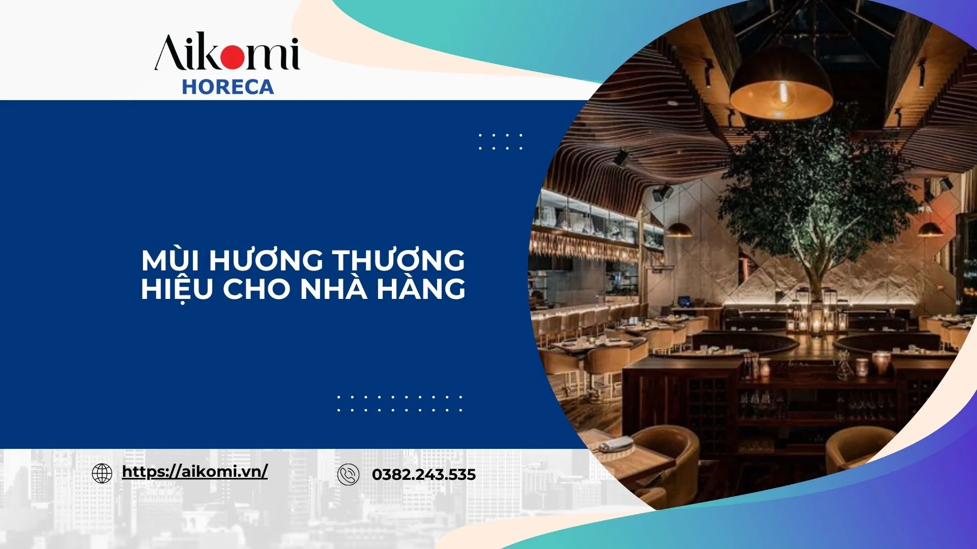 Mùi Hương Thương Hiệu Cho Nhà Hàng