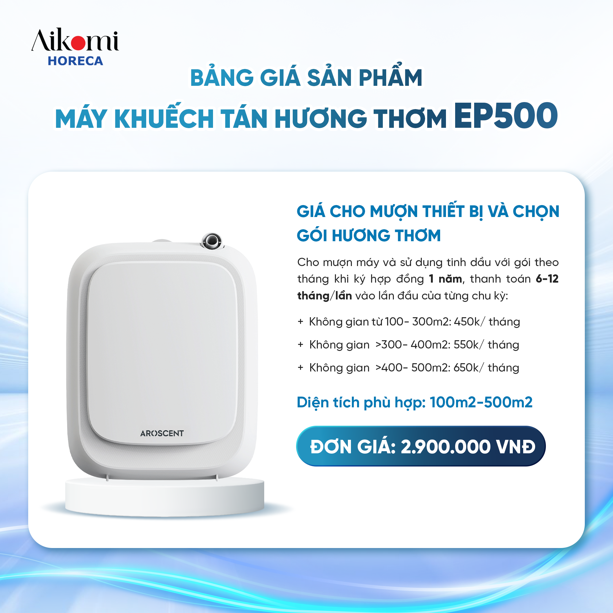 Máy khuếch tán hương thơm EP500