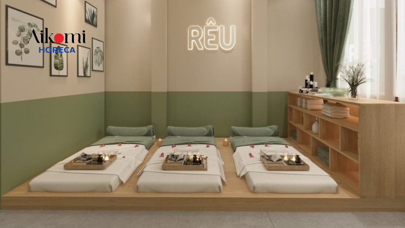 Spa kín ẩm, dầu massage, WC dễ ám mùi khó chịu