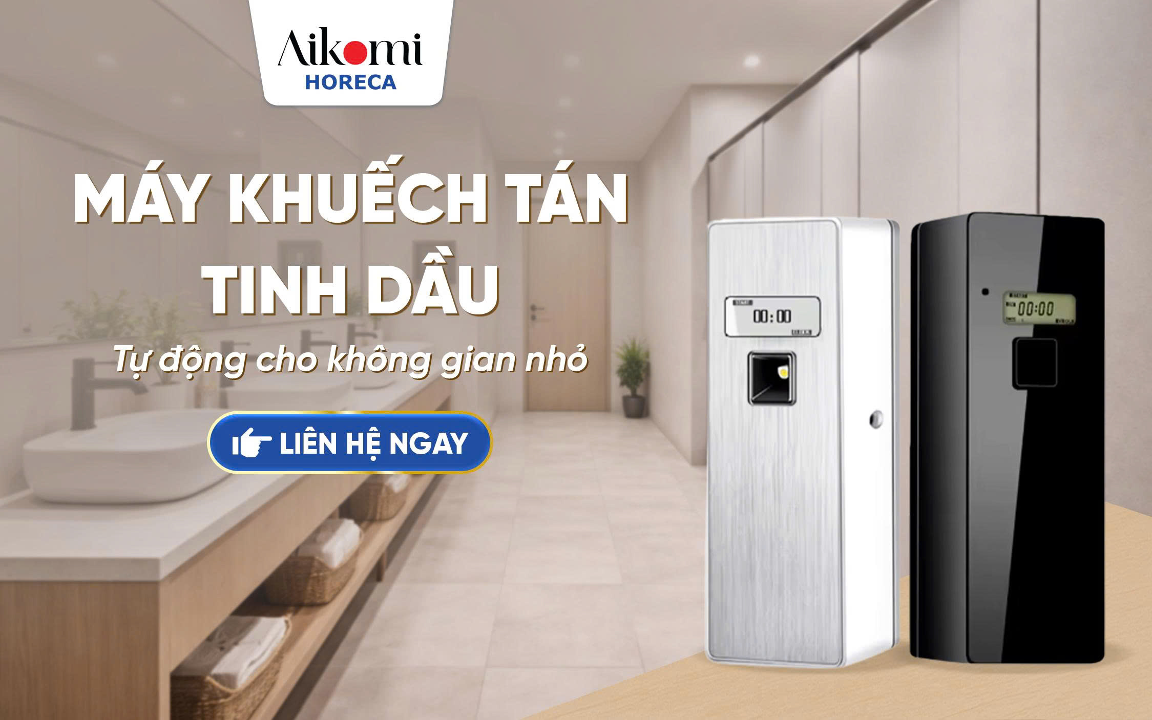 Máy khuếch tán tinh dầu cho không gian nhỏ