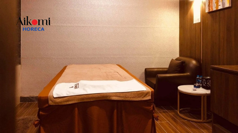 Không gian WC, quán spa, karaoke dưới 20m2 phù hợp với thiết bị